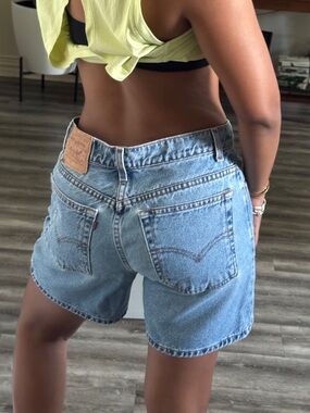 Levi's vintage Light Blue Denim Shorts